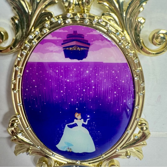 NWT. Disney Cruise Line DCL Wish ornament featuring Cinderella. - Picture 3 of 11